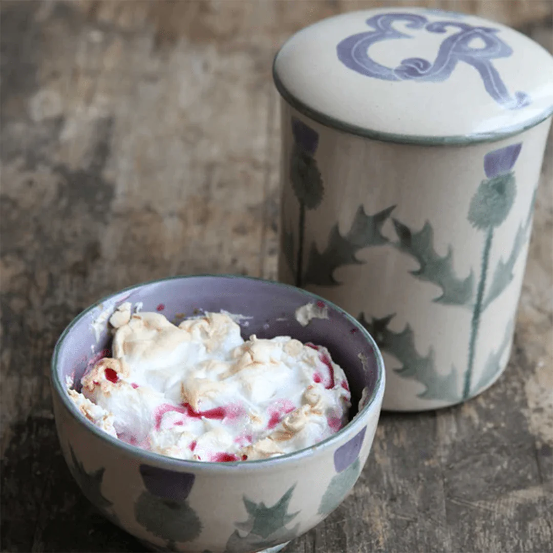 Cream Thistle Porridge Bowl - Image 3