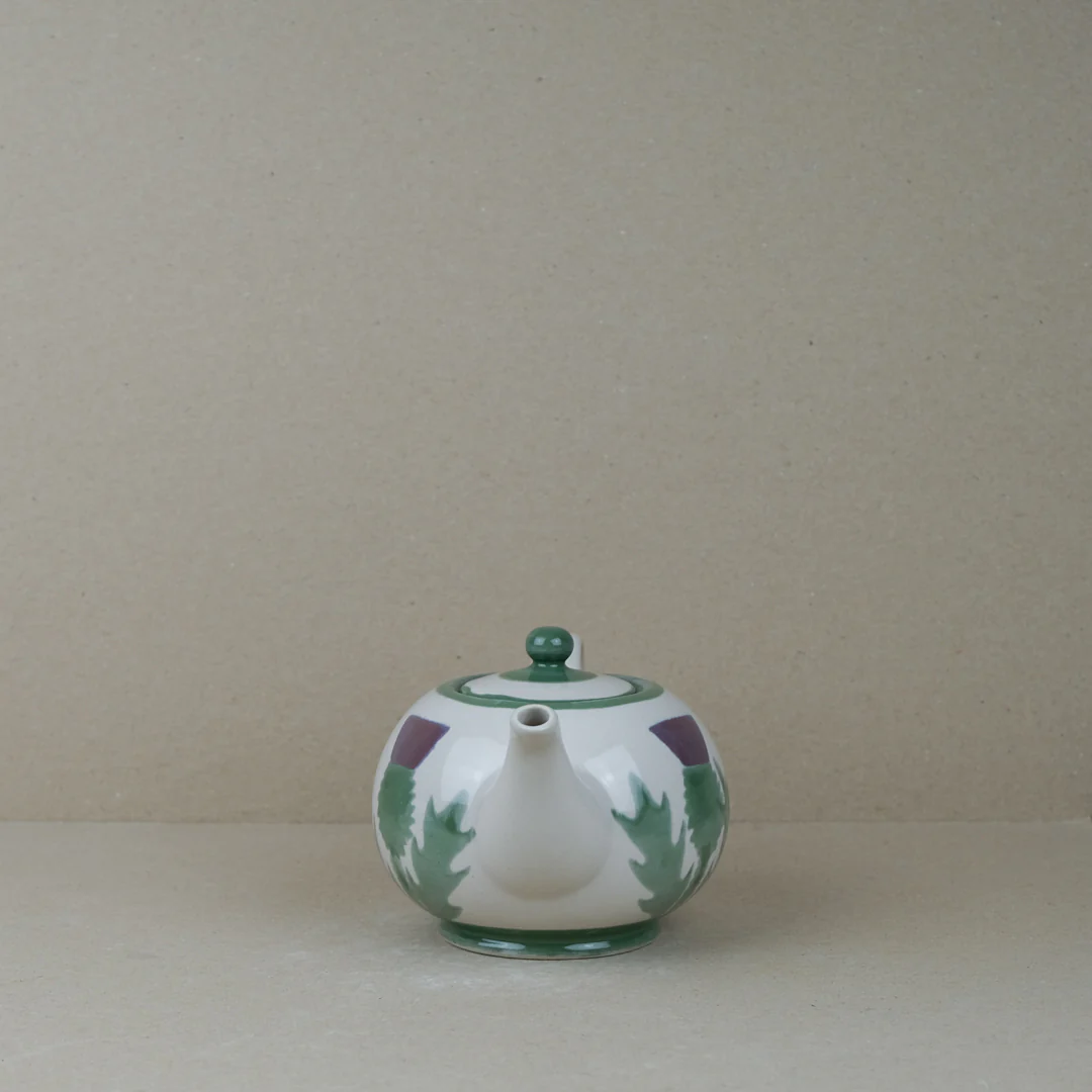 Cream Thistle Small Teapot - Image 4