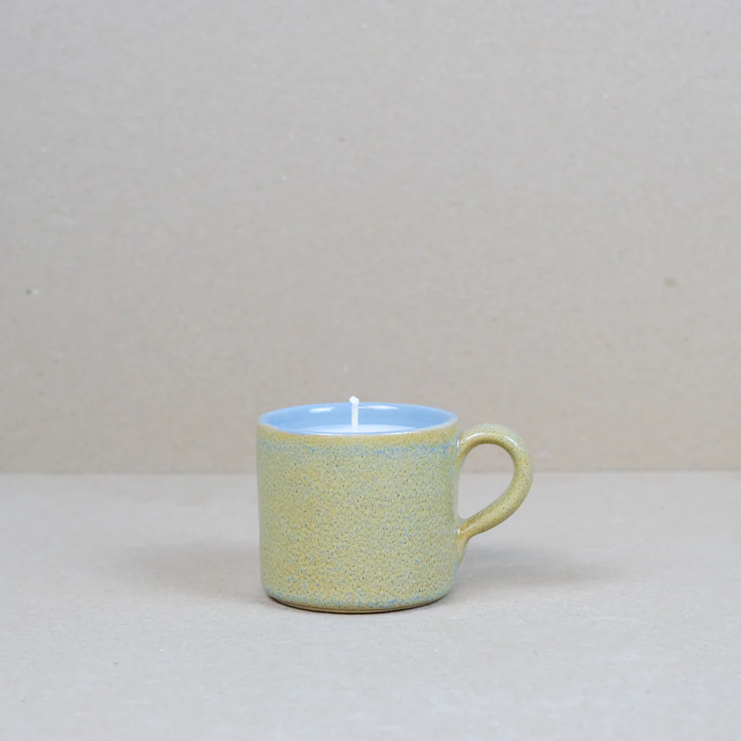 Teal Candle Mug